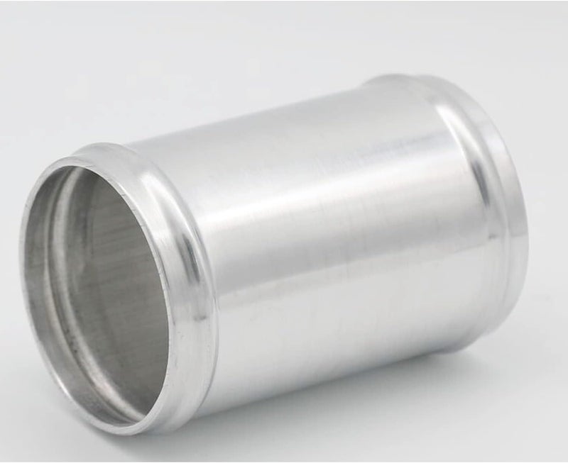 KRD PERFORMANCE 76mm(3") OD, Length 3" (76mm), Straight 3 Inch 6061 Aluminum Alloy Hose Joiner Tube Intercooler Pipe Connector High Class Glossy Polished Treatment Air Intake Tube with Bead Roll - Image 4